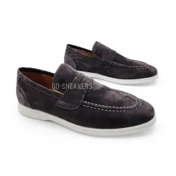 Kiton Loafers Suede Brown