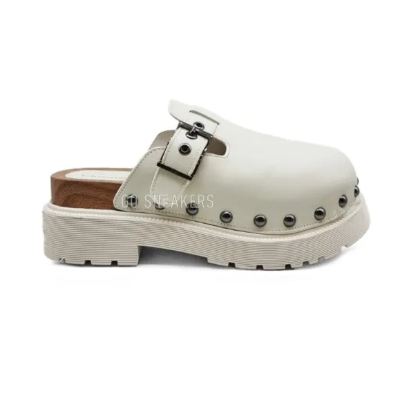 Женские сабо Dior Diorquake White