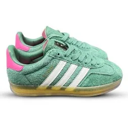 Adidas Gazelle Suede Green/Pink