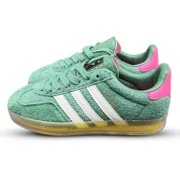 Adidas Gazelle Suede Green/Pink