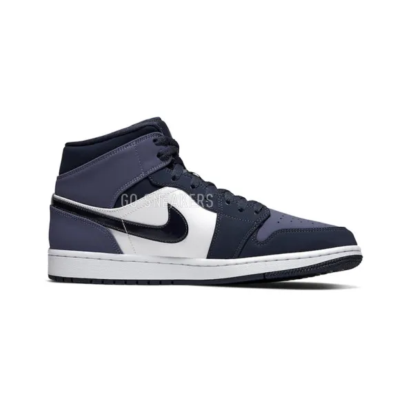 Унисекс кроссовки Nike Air Jordan 1 Mid Obsidian Sanded Purple