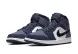 Унисекс кроссовки Nike Air Jordan 1 Mid Obsidian Sanded Purple
