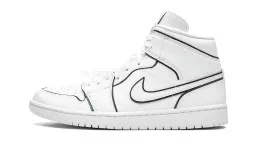 Nike Air Jordan 1 Mid Iridescent Reflective White (W)
