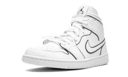 Nike Air Jordan 1 Mid Iridescent Reflective White (W)