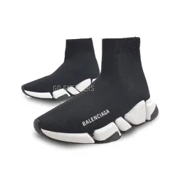 Balenciaga Speed Trainer High Top Black/White
