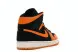 Унисекс кроссовки Nike Air Jordan 1 Mid Black Orange Peel