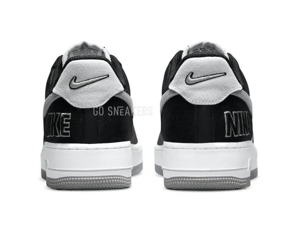 Унисекс кроссовки Nike Air Force Nike 1 Low 07 EMB Raiders Black White
