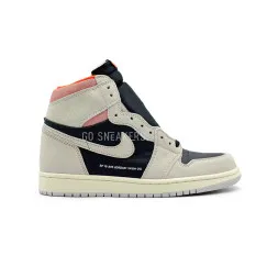Nike Air Jordan 1 Retro High Neutral Grey Hyper Crimson