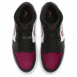 Nike Air Jordan 1 Mid Bred Toe