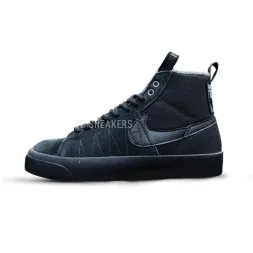 Nike Sb Zoom Blazer Mid Prm Acclimate Pack Triple Black