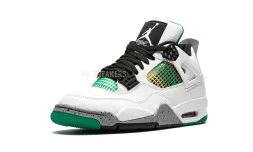 Nike Air Jordan 4 Retro Lucid Green Rasta