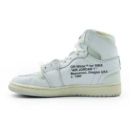 Nike Air Jordan 1 Mid Off Unisex White