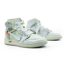 Nike Air Jordan 1 Mid Off Unisex White