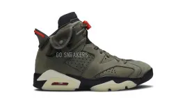 Travis Scott X Air Jordan 6 Retro Olive