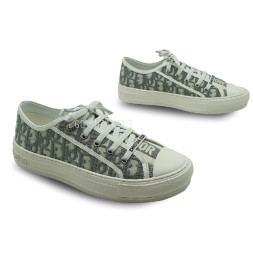 Dior Walk'n'Dior Low Top Grey Canvas