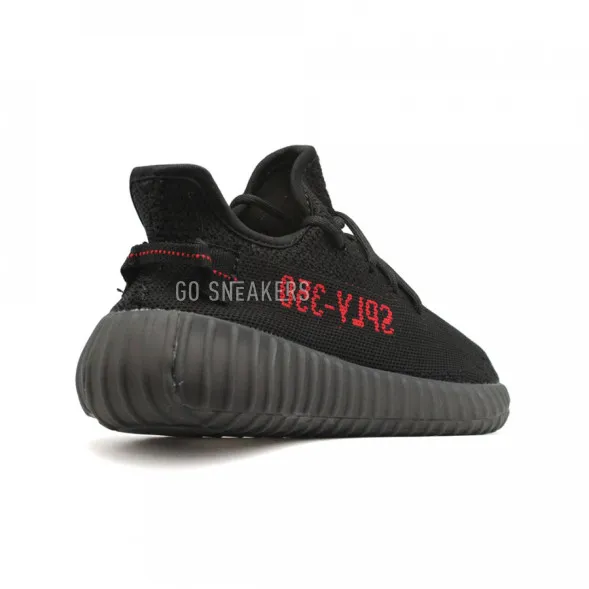 Мужские кроссовки Adidas YEEZY 350 SPLY Black-Red