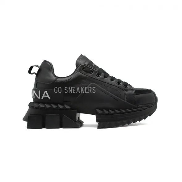 Женские кроссовки Dolce &amp;amp; Gabbana Super King Black