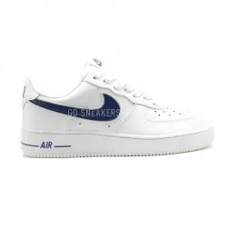 Женские кроссовки Nike Air Force AF-1 Low White-Navy