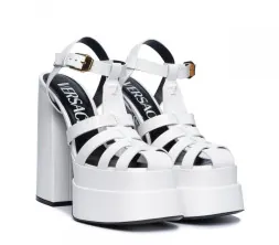 Босоножки Versace La Medusa White