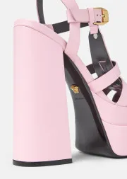Босоножки Versace La Medusa Pink
