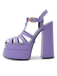 Босоножки Versace La Medusa Purple