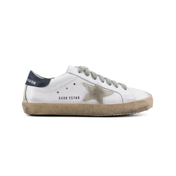 Мужские кеды Golden Goose Deluxe Brand Navy/White Star