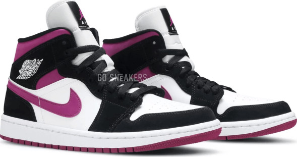 Женские кроссовки Nike Wmns Air Jordan 1 Mid &amp;#039;Cactus Flower&amp;#039;