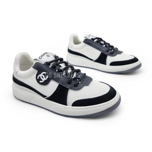 Женские кроссовки Chanel Sneakers White Black