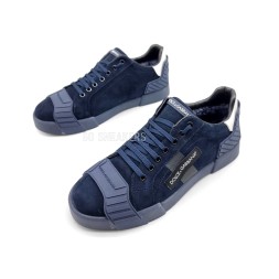 Dolce &amp;amp; Gabbana Man Winter Suede Navy
