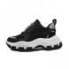 Мужские кроссовки Prada Black and White Chunky Sneakers