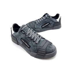 Dolce &amp;amp; Gabbana Man Winter Suede Grey