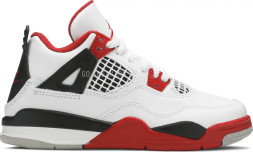 Nike Air Jordan 4 Retro OG PS &#039;Fire Red&#039; 2020