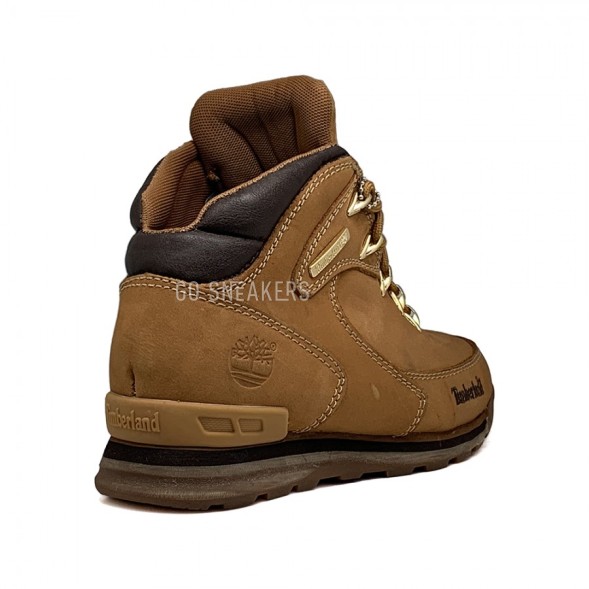 Женские ботинки с мехом Timberland Euro Sprint Chestnut