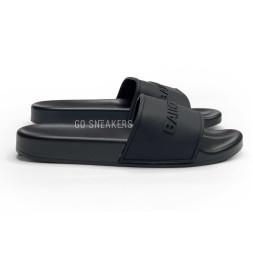 Balenciaga Slipers Man Black Monogram