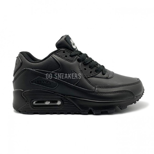 Женские кроссовки Nike Air Max 90 Leather Black