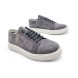 Мужские кроссовки Santoni Man Sneakers Suede Grey