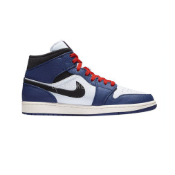 Nike Air Jordan 1 Mid Deep Royal Blue Black