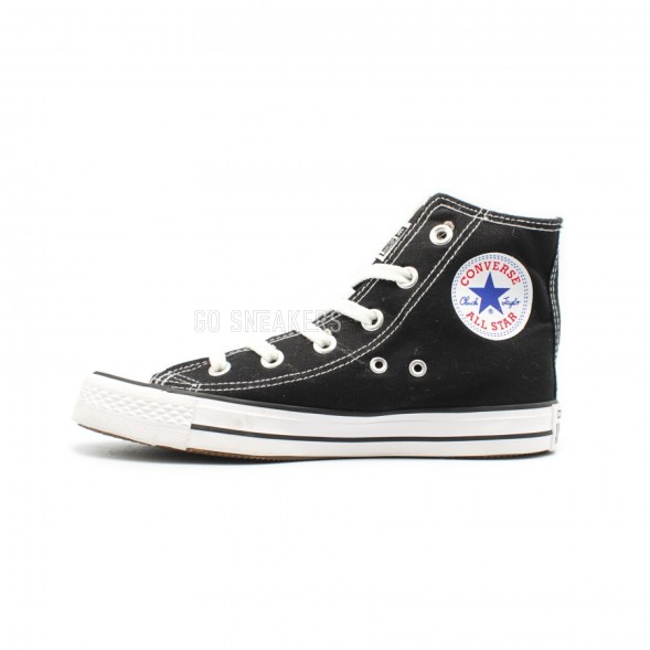 Женские кеды Converse All Star Chuck Taylor High White-Black