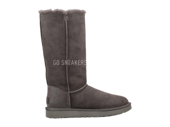 Женские высокие угги с пуговицами Tall Bailey Button Triplet II Grey