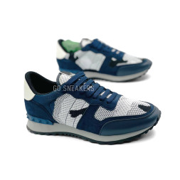 Valentino Textil Navy/White