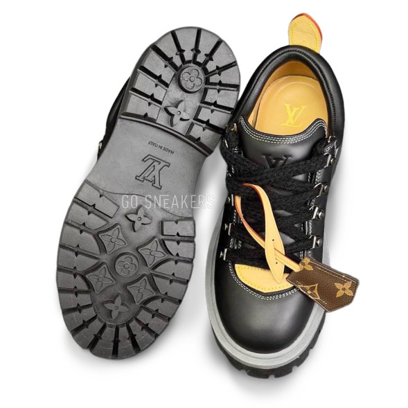 Женские ботинки Louis Vuitton Laureate Platform Derby Sneakers Black