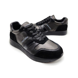 Calvin Klein Suede Leather Black