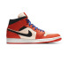 Унисекс кроссовки Nike Air Jordan 1 Mid Team Orange Black