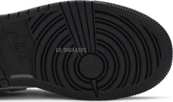 Женские кроссовки Nike Air Jordan 1 Low GS &#039;Black Medium Grey&#039;