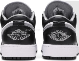 Женские кроссовки Nike Air Jordan 1 Low GS &#039;Black Medium Grey&#039;