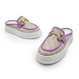 Gucci Sabo Beige/Purple