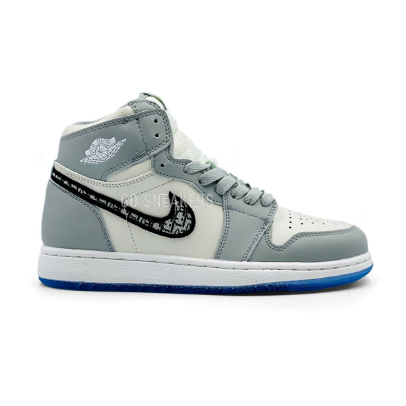 Унисекс зимние кроссовки Nike Air Jordan 1 x Dior Winter