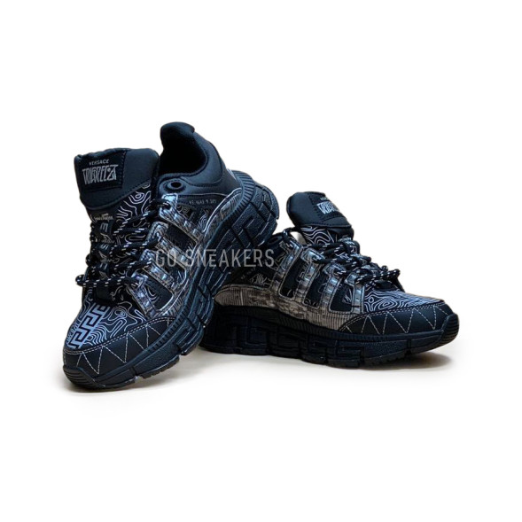 Унисекс кроссовки Versace Trigreca Black/Grey