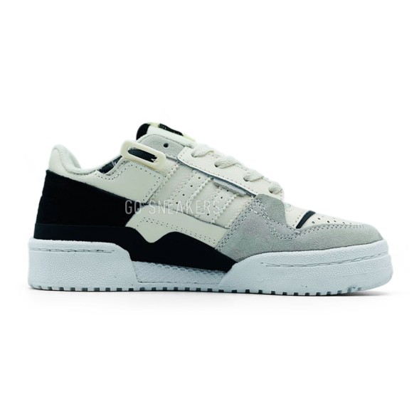 Унисекс кроссовки Adidas Forum Low Black Grey Beige