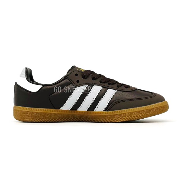 Женские кеды Adidas Samba OG Core Woman Brown